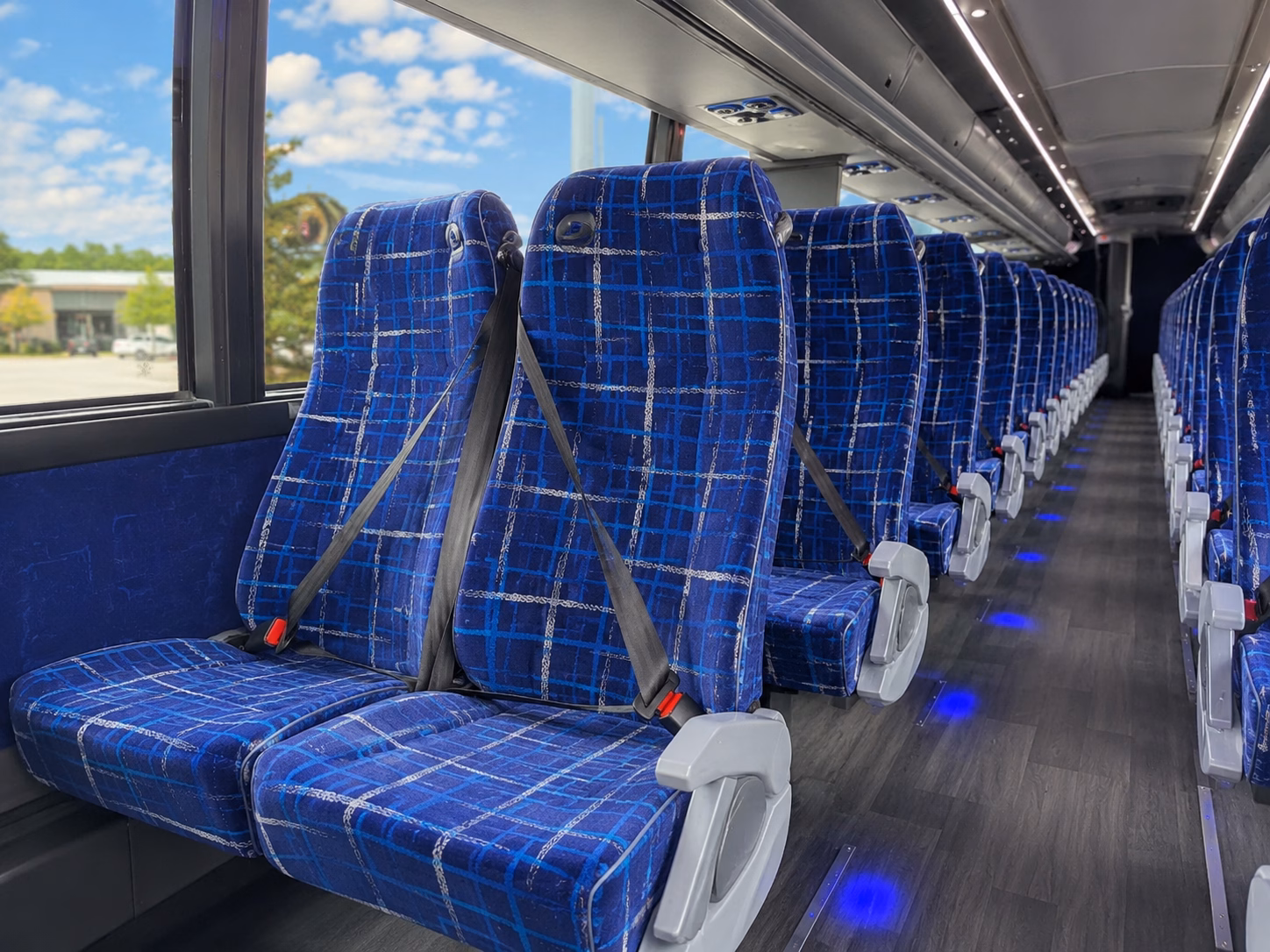 missouri city charter bus services interior